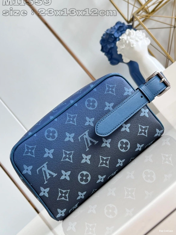 Fake Louis Bags LOUIS VUITTON LOCKER KIT DOPP bag-23*13*12CM 0713